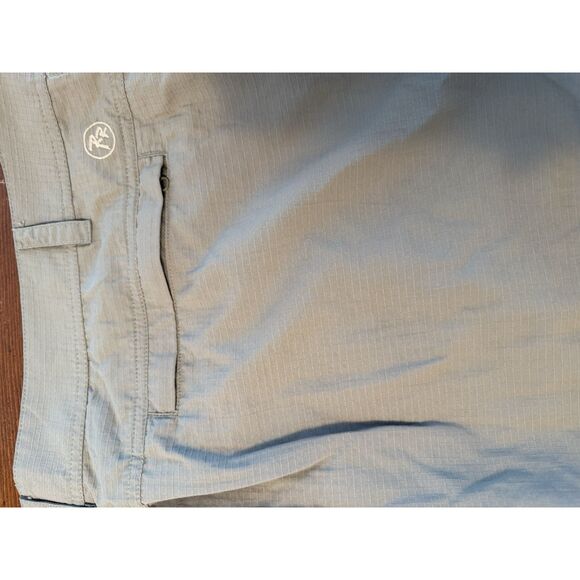 Rail Riders Men’s Convertible Sage Green Ripstop Nylon Pants 42” x 29” - Picture 8 of 12